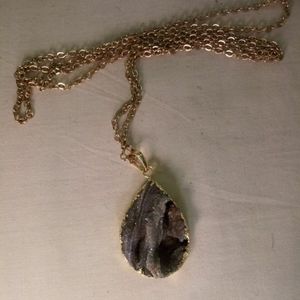 Amethyst stone on a 22" chain